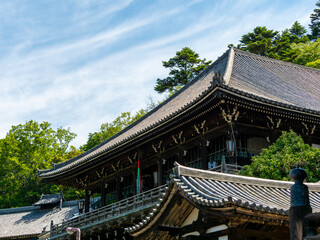 Naklejka premium 東大寺二月堂の舞台と本堂