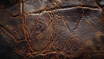 Grunge leather texture featuring patanol