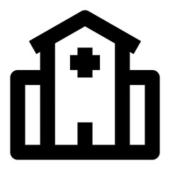 Obraz premium clinic medical line medical icon