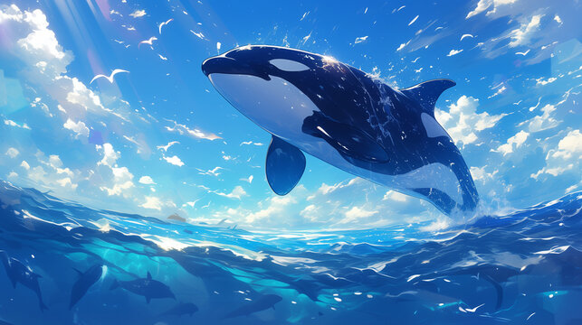 シャチ Images – Browse 2,012 Stock Photos, Vectors, and Video