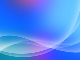 シンプルでおしゃれなグラデーションの曲線背景素材