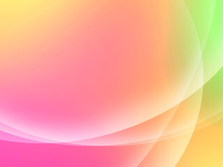 シンプルでおしゃれなグラデーションの曲線背景素材