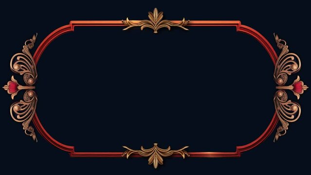 motion pictures, luxury backgrounds with ornamental frames