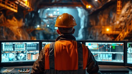 Fototapeta premium Industrial Concept: Industry and technology of the future