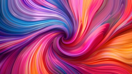 vibrant abstract light effect background swirl of colors ranging from purple, blue, pink to orange and red