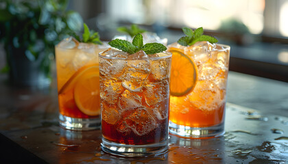 Fototapeta premium Drink background