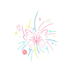 Fototapeta premium abstract floral background