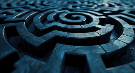 Coaching for Career Success. Trainer Offering Direction and Help in Black Background