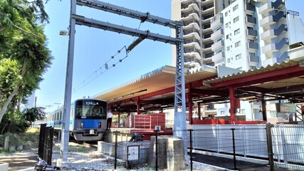 Toshimaen station, Seibu, subway, Tokyo, Japan