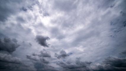  Dark sky with stormy clouds. Dramatic sky rain,Dark clouds before a thunder-storm.