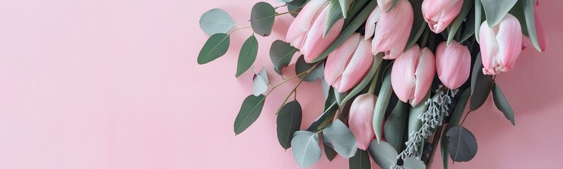 Nature of pink flower in garden using as cover page background natural flora wallpaper or template brochure landing page design