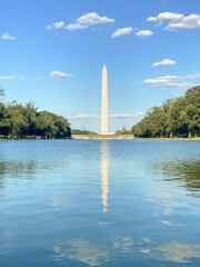 Washington Monument in Washington DC is one of the most visited places in the city