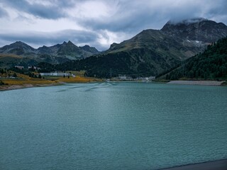 Lake in the mountains