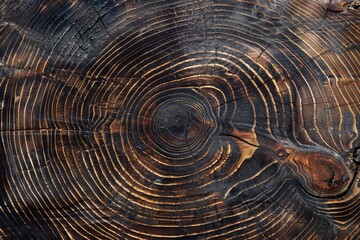 Fototapeta premium Wooden table top view