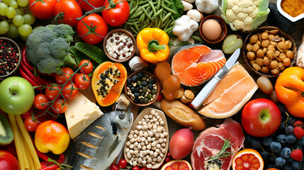 market fresh healthy food ,generative ai