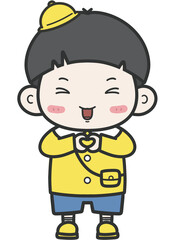 귀여운 아이들.