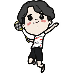 배드민턴 캐릭터