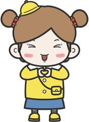 귀여운 아이들.