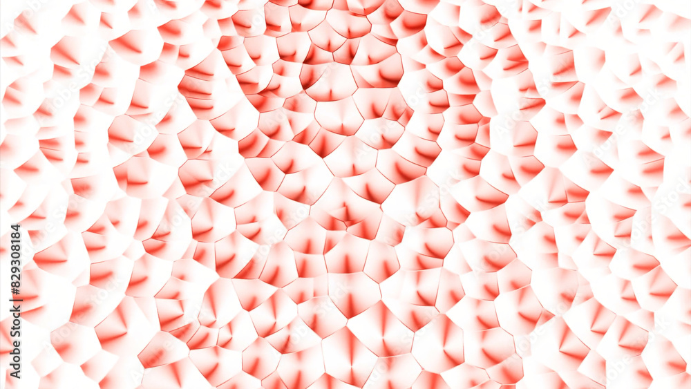 Poster abstract blinking particles creating rotating surface. design. round spinning shapes with light flar