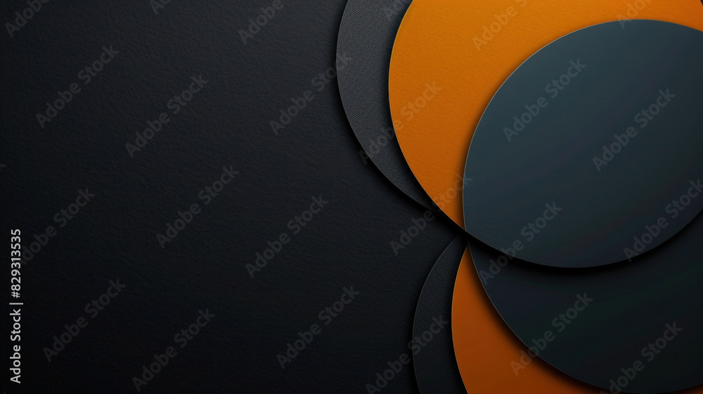 Canvas Prints black leather wave pattern background design