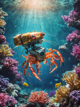 coral reef and fish