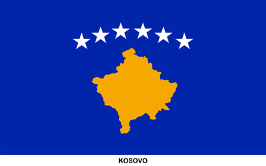 Flag of KOSOVO, KOSOVO national flag