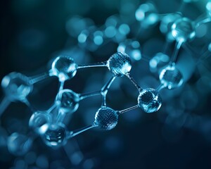 3d render of molecule