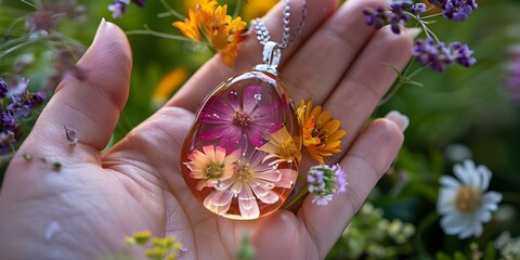 Nature-Inspired Resin Accessories.
Blooms Captured in Epoxy Jewelry.
Handcrafted Floral Resin Ornaments