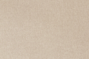 Brown fabric cloth texture for background, natural textile pattern.