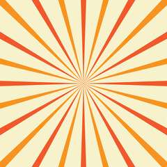 Sunburst retro vibes graphic print groovy background 60s 70s