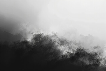 Minimalist black and white gradient with soft transitions and subtle texture