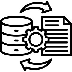 Data Transformation Icon