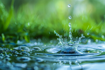 Conserving water is essential for maintaining a sustainable future.