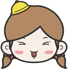 사랑스러운 귀여운 어린아이