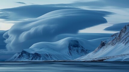 As fleeting as they are beautiful these rare polar clouds leave a lasting impression.