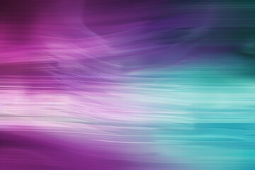Obraz premium Modern abstract blur in violet and turquoise with gradients for a visually appealing look.
