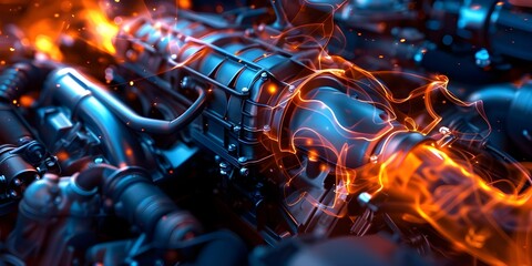 Enhancing Car Engine Efficiency with Mathematical Models: A Focus on Fuel Optimization. Concept Automotive Technology, Fuel Efficiency, Mathematical Modeling, Engine Performance