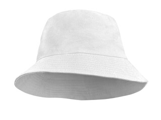 White bucket hat isolated PNG transparent © pornchai
