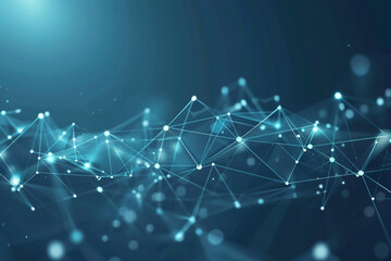 Obraz premium Modern networking vector in baby blue for a sleek digital communication look.