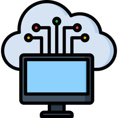 Cloud Computing Icon