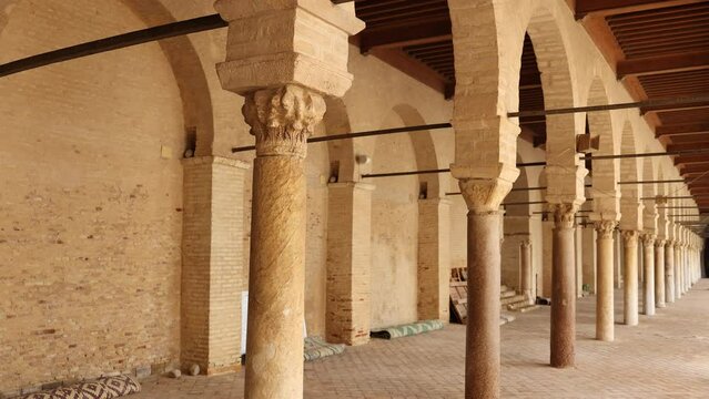 Great Mosque of Kairouan, also known Uqba Mosque, Kairouan, Tunisia - courtyard
