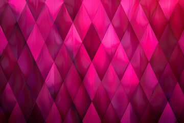 This geometric diamond pattern features dynamic magenta shades, adding vibrancy and energy.