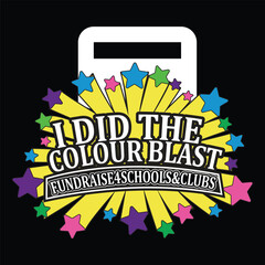 blast stars logo design icon 