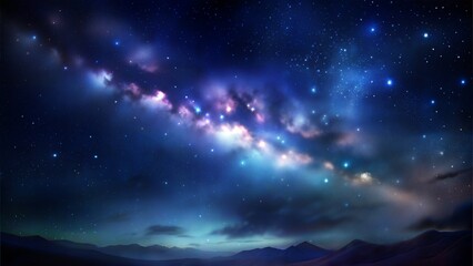Night Sky Blur: A dark, starry blurred background that evokes the mystery and beauty of the night sky.
