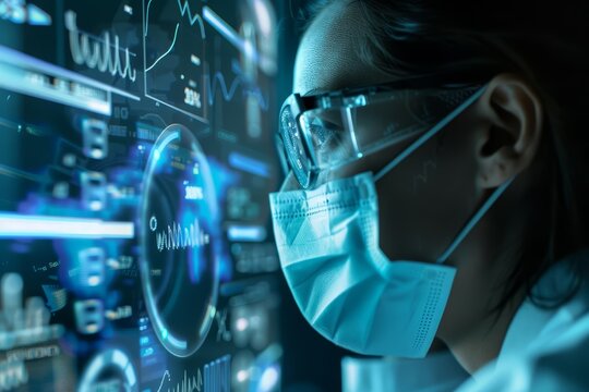 A public health official is analyzing population health management data