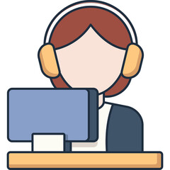 Call Center Sticker