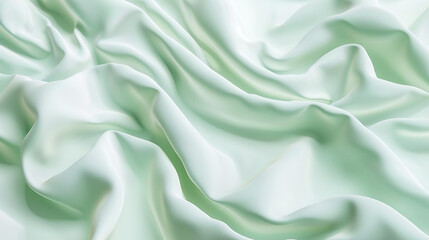 Obraz premium Produce an AI-generated image of a pristine, undisturbed mint green surface.