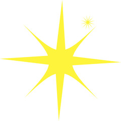 Obraz premium Star burst vector