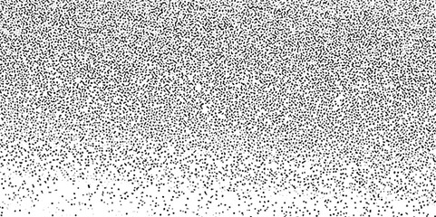 Halftone grunge urban vector. Noise seamless texture. Vector Illustration. Black isolated on white. Shiny glittering dust. Abstract monochrome pattern dust messy background.