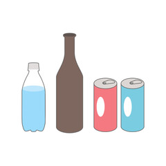 空き缶ペットボトル瓶